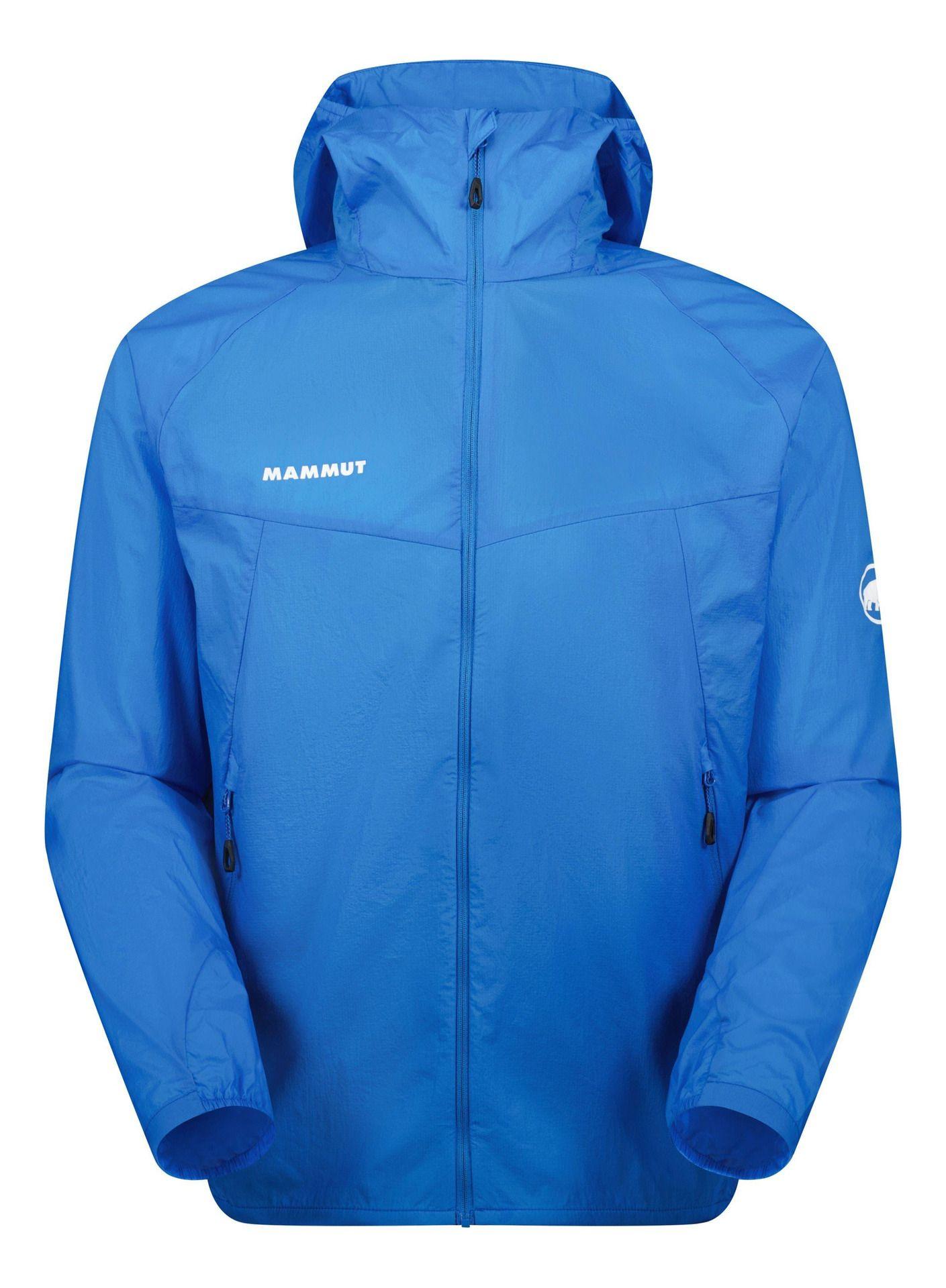 Chaqueta Mammut Hombre Cortaviento Convey Wb Hooded Turquesa Turquesa-3