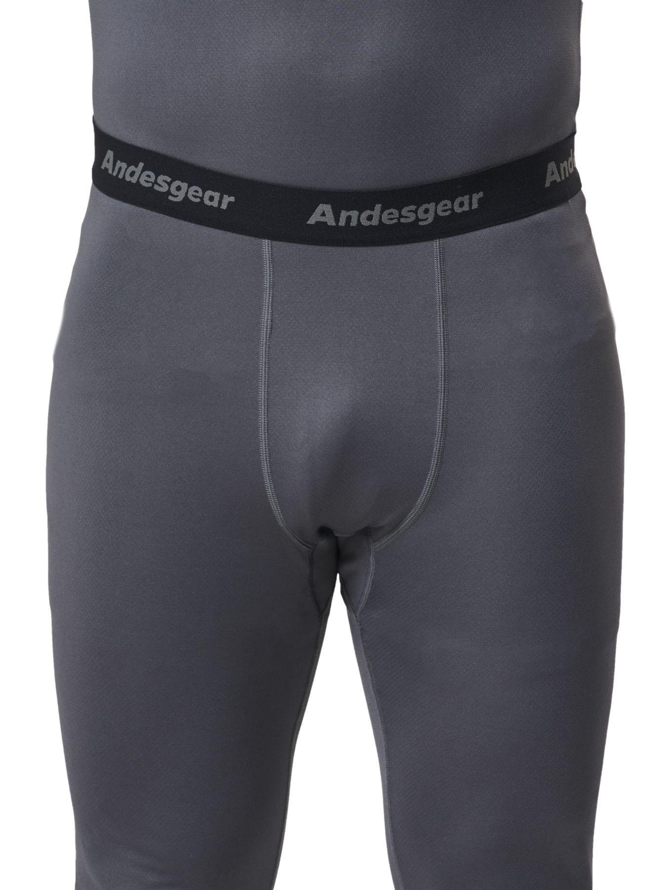 Primera Capa Andesgear Hombre Trekking Bottom Gris-3