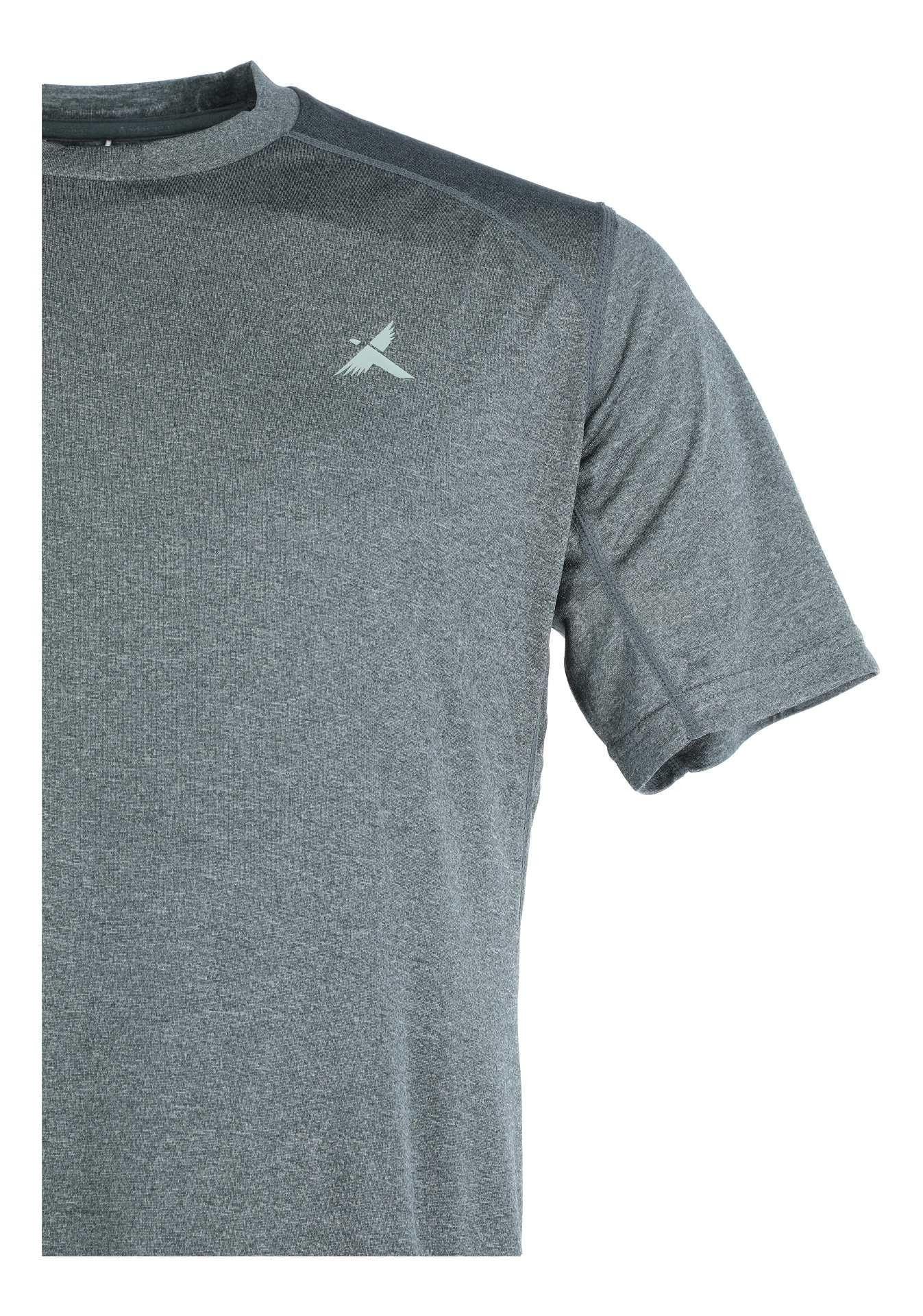 Polera Andesgear Hombre Deportiva Pumalin Gris-2