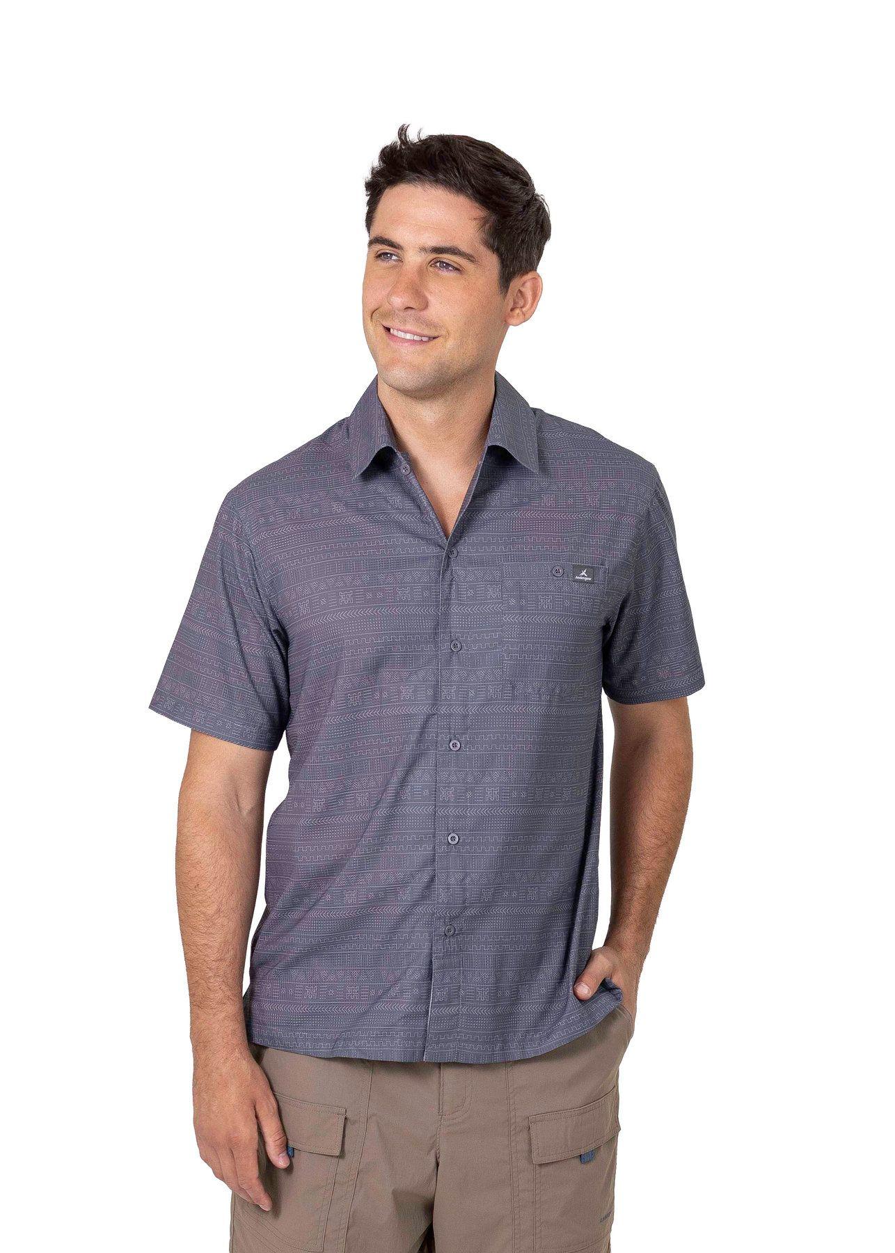 Camisa Hombre Andesgear Colico Ss Gris V26-0
