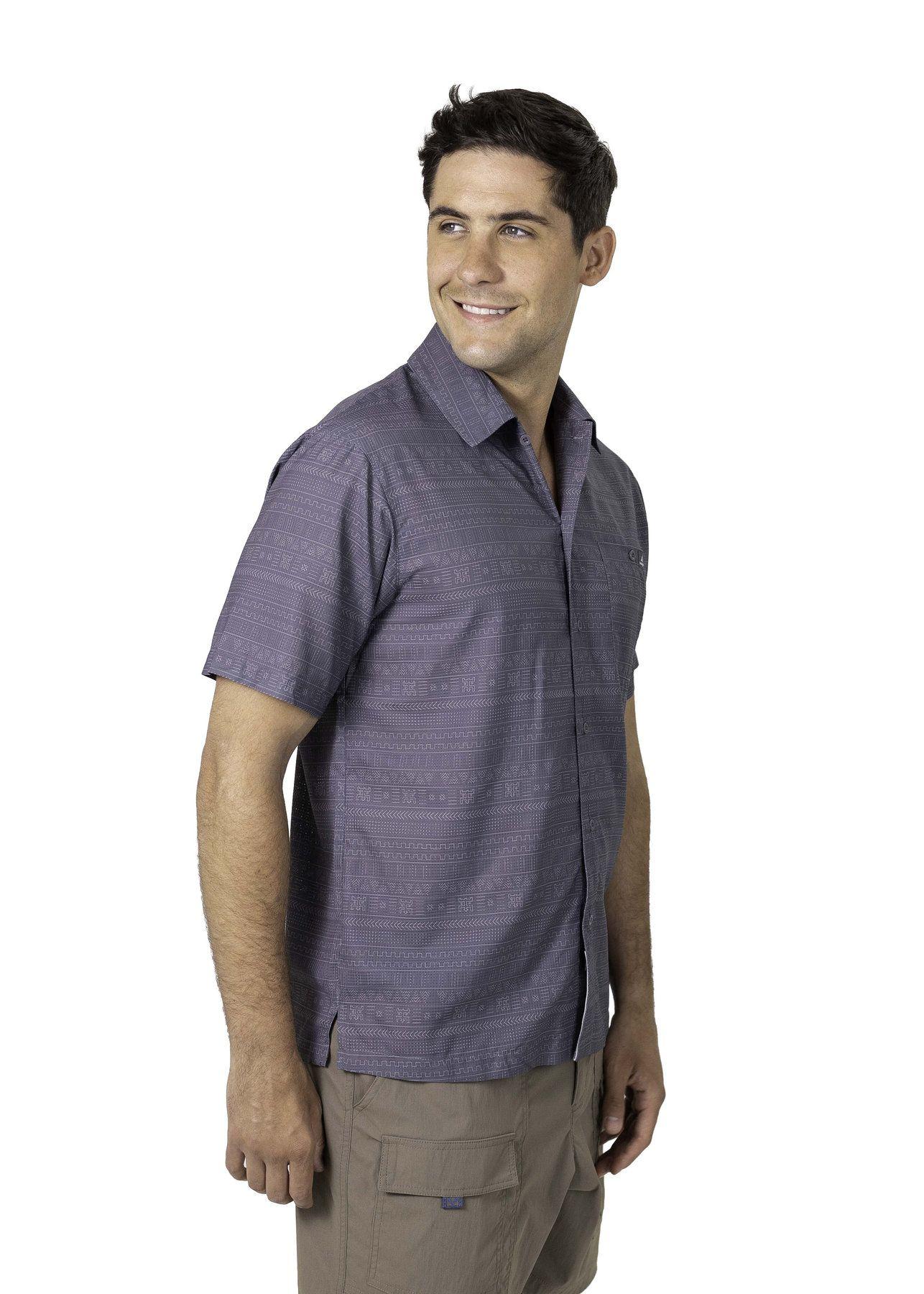 Camisa Hombre Andesgear Colico Ss Gris V26-2