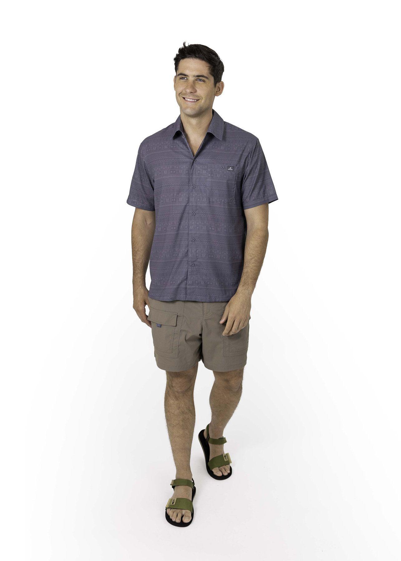 Camisa Hombre Andesgear Colico Ss Gris V26-3