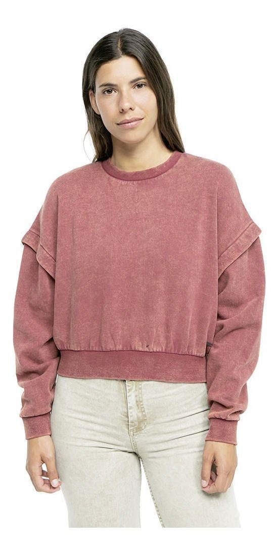 Poleron Kivül Mujer Vespi Rojo-0