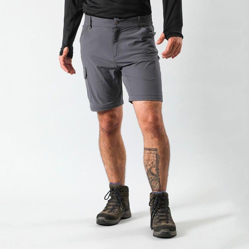 Pantalon Andesgear Hombre Desmontable Chacauco Gris-2