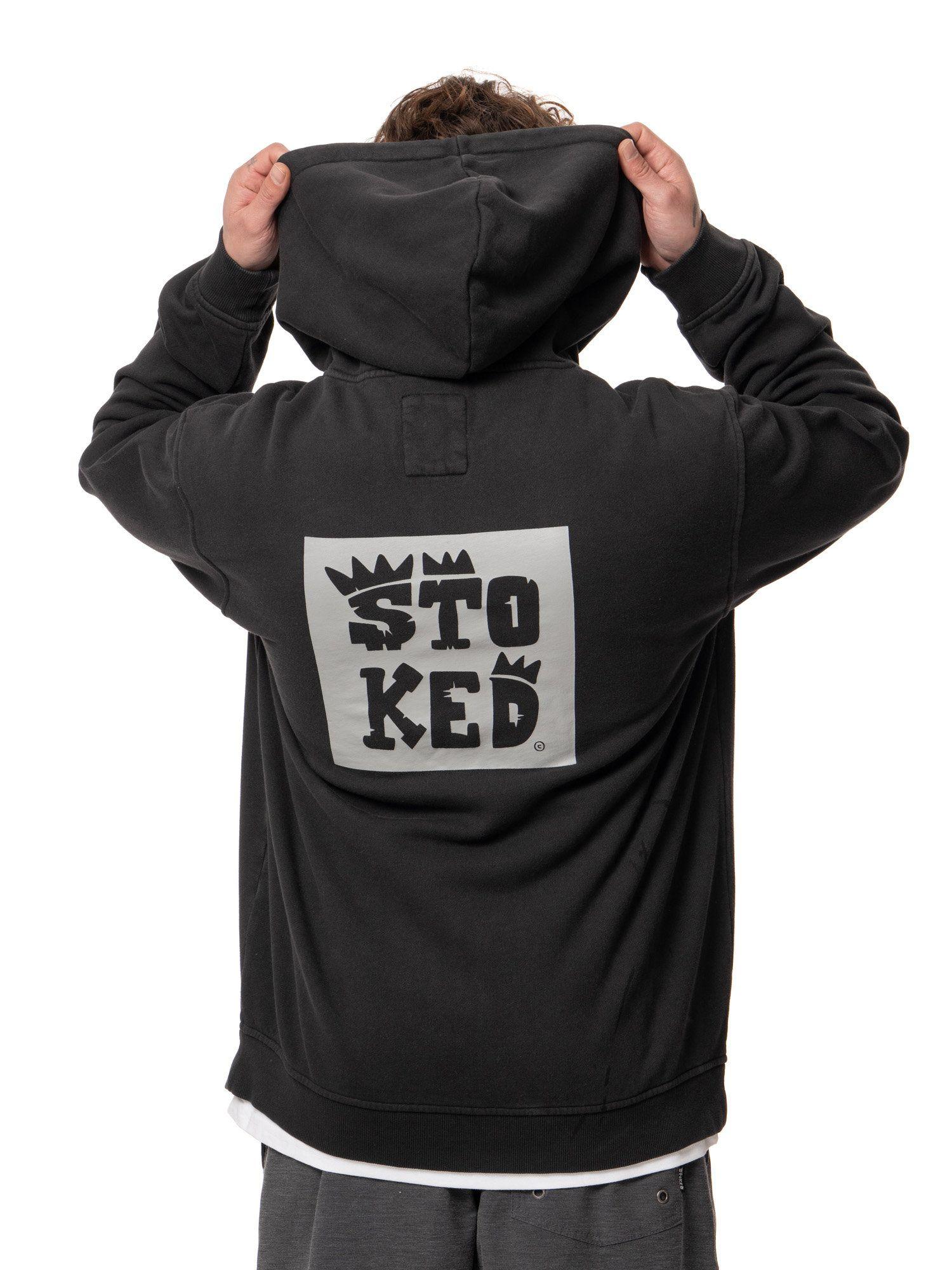 Poleron Stoked Hombre Slab Negro-2