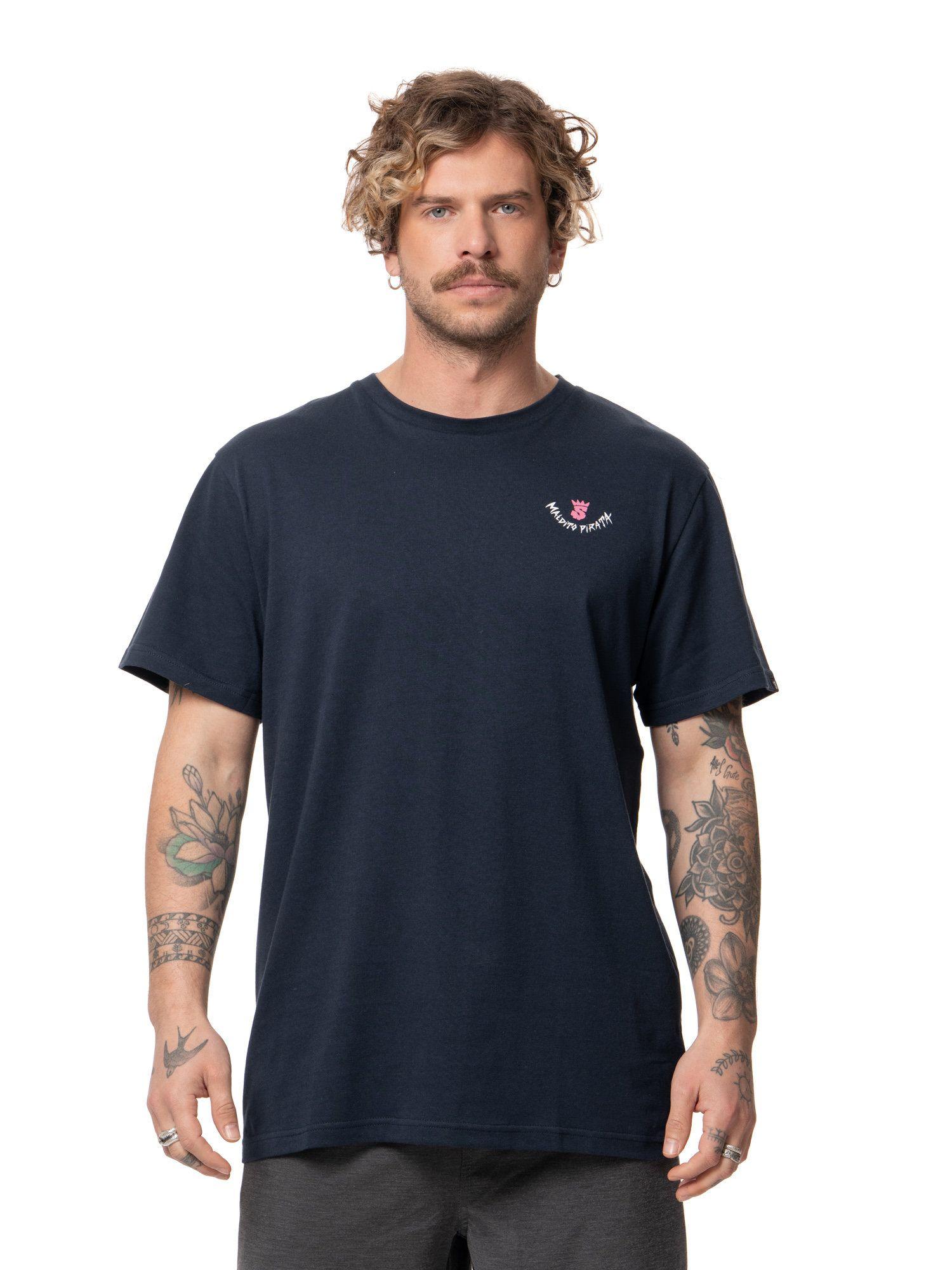 Polera Stoked Hombre Pirate Azul-0