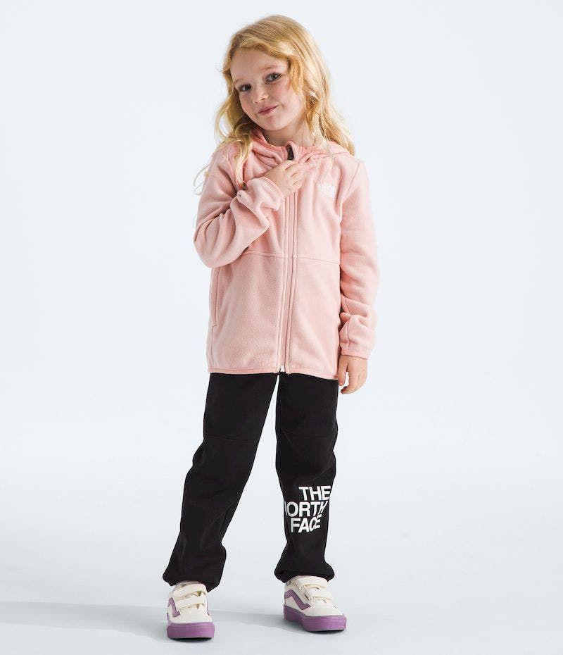 Polar The North Face Hombre Kid Glacier Fz Hoodie Rosado-4
