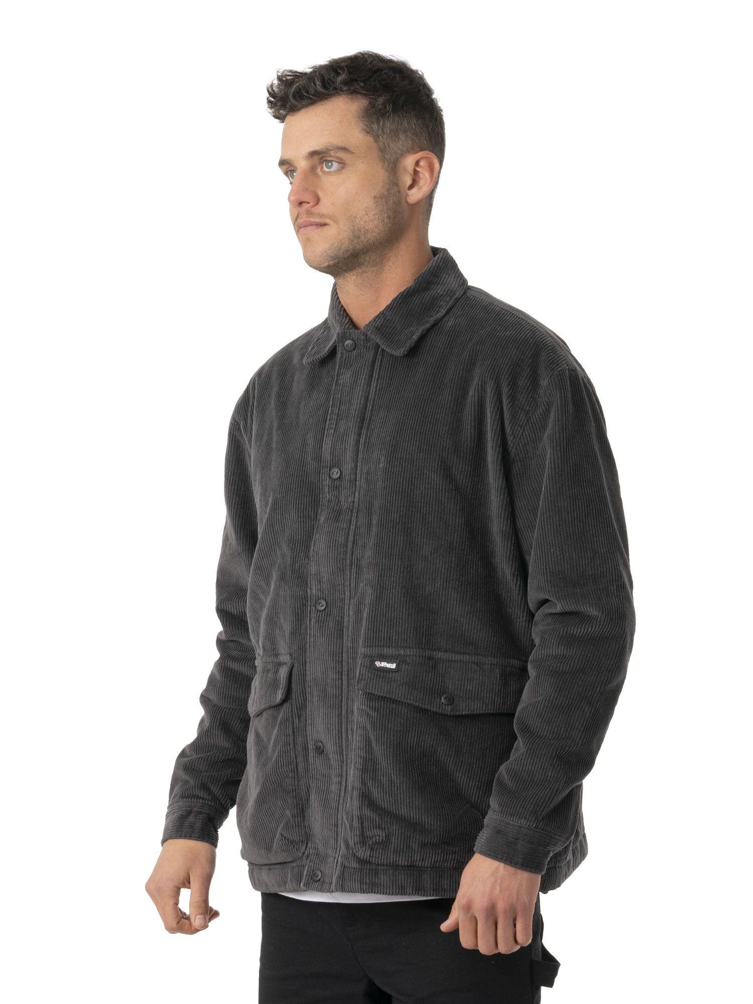 Chaqueta Stoked Hombre Niebla Gris-0
