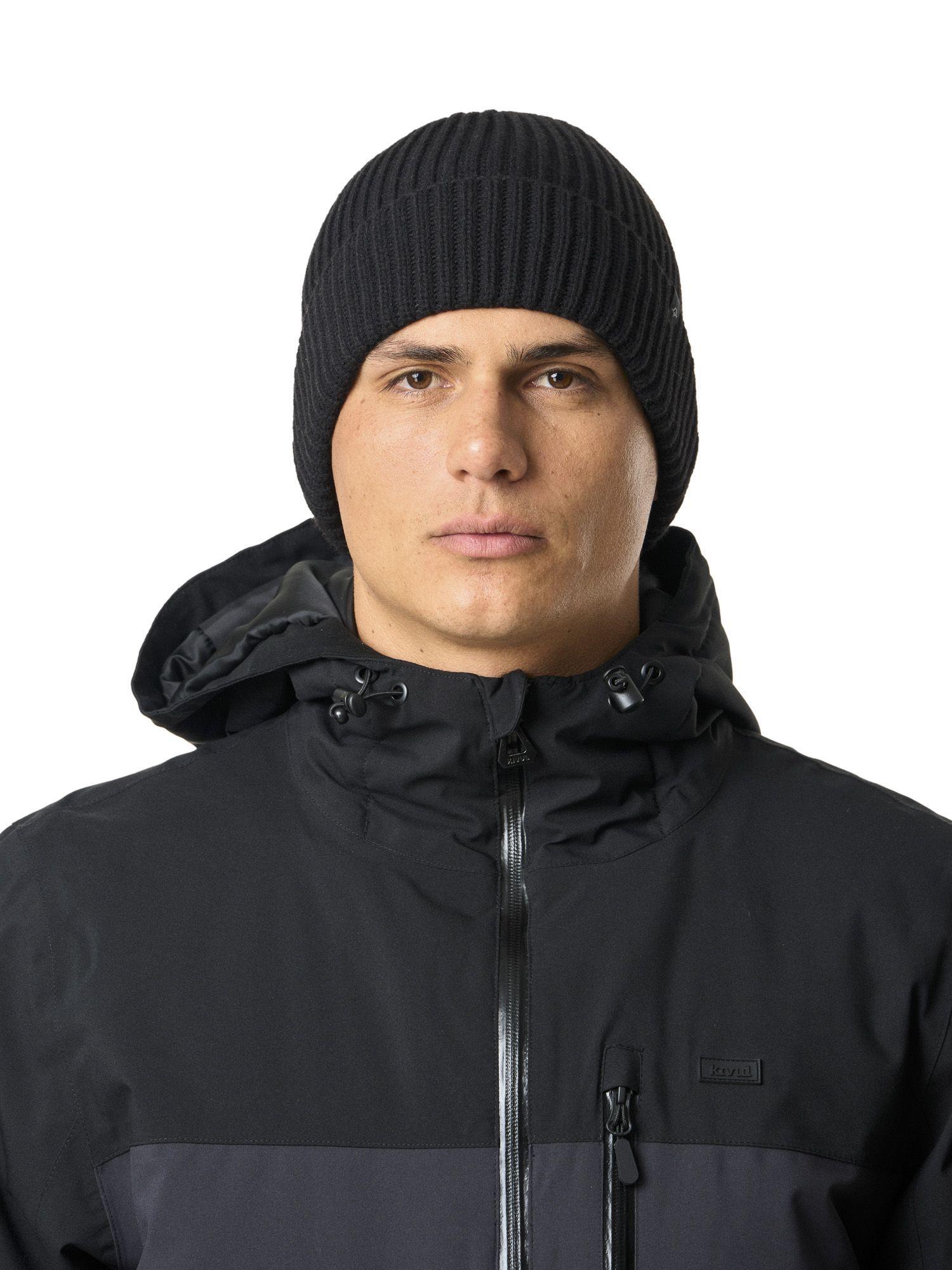 Gorro Kivul Unisex Beanie Waffle Negro-3