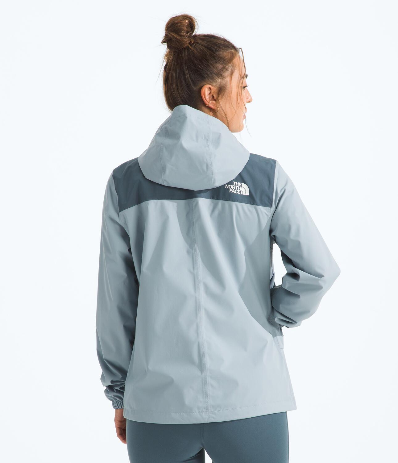 Chaqueta Impermeable Antora Mujer Gris-2