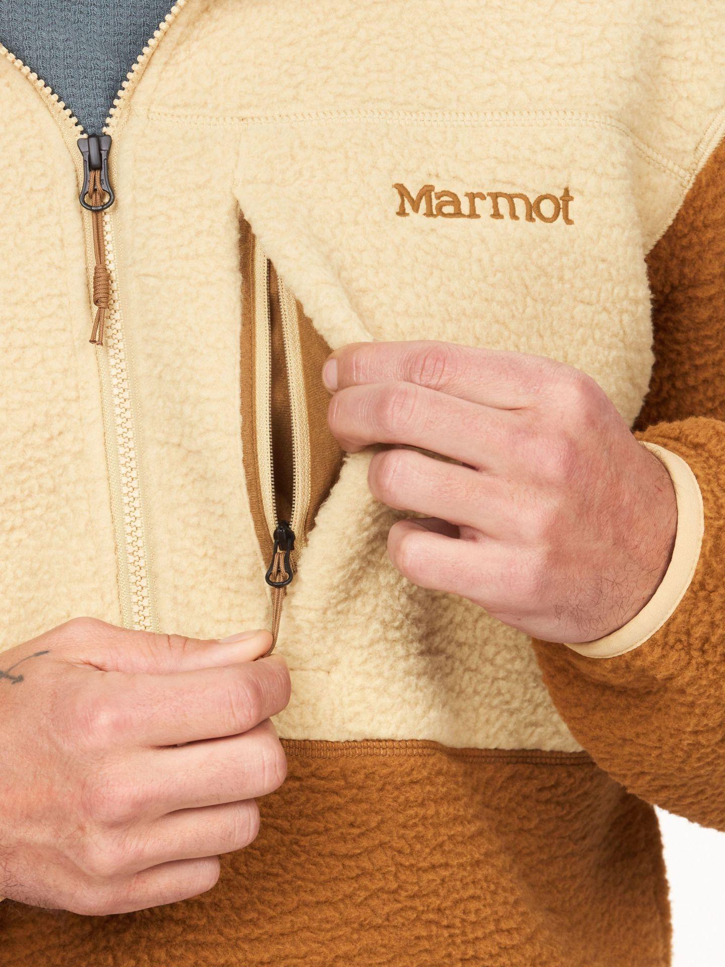 Polar Marmot Hombre Aros Fleece 45323 Zip MA22466 Surtido-3