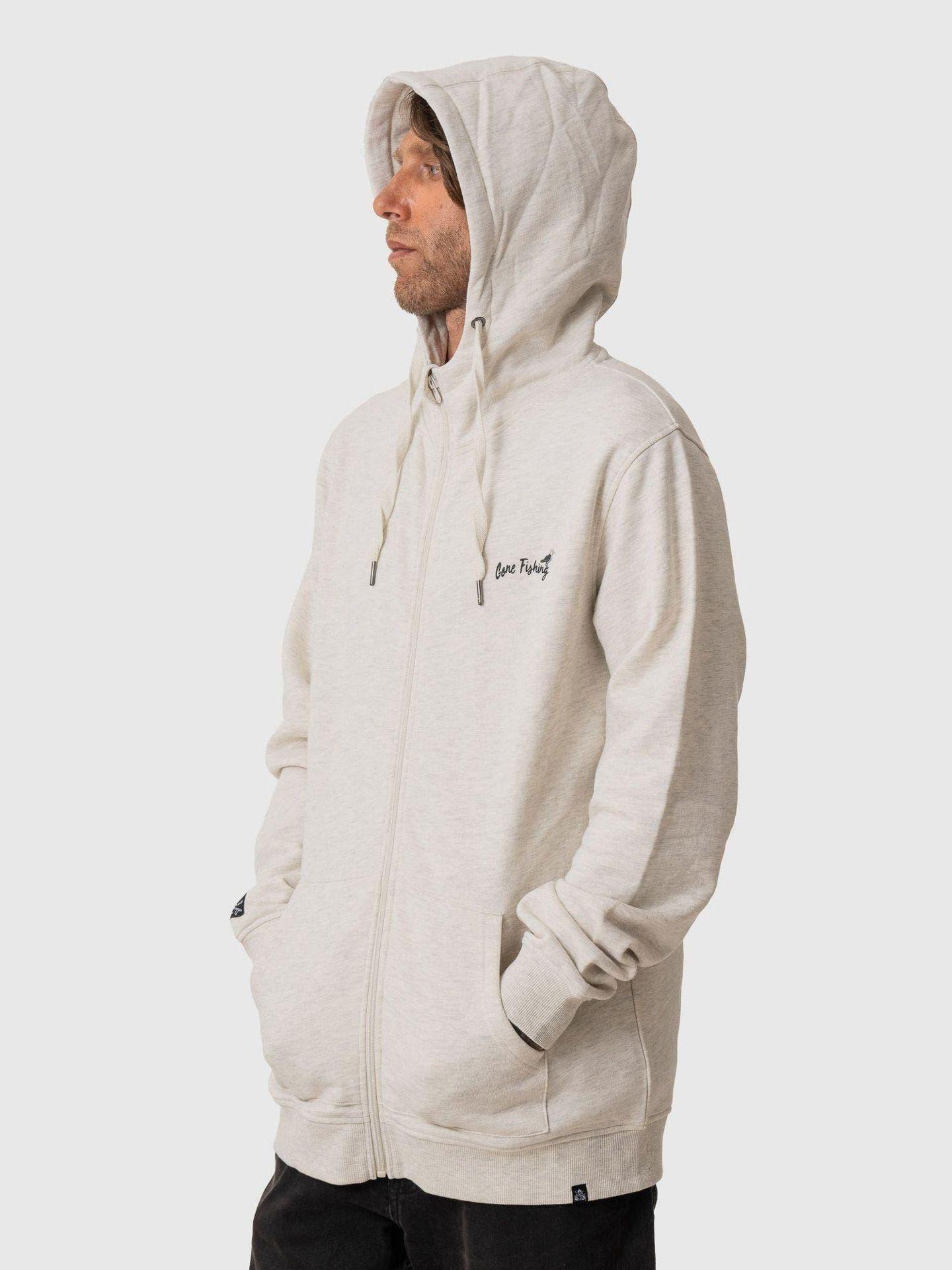 Polerón Stoked Hombre Fishing Crema-3