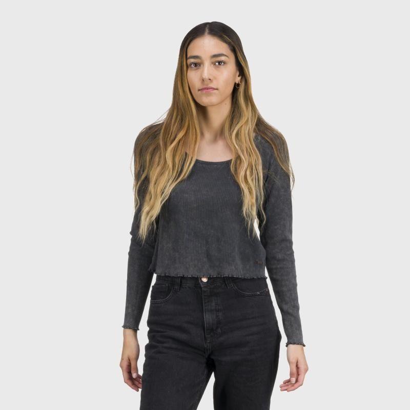 Polera Kivül Mujer Grin Negro-0