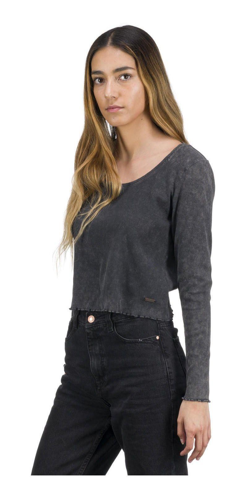 Polera Kivül Mujer Grin Negro-1