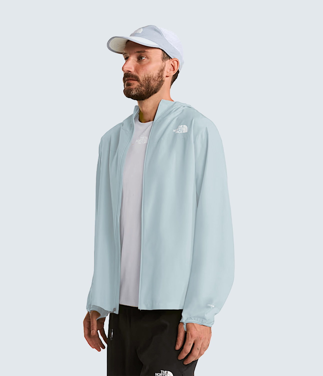 Chaqueta Fontanales Wind Jacket Hombre Blanco-4