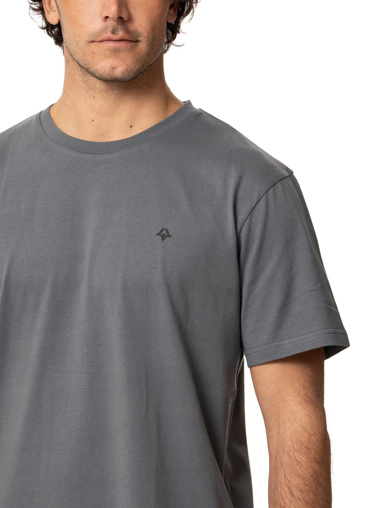 Polera Kivül Hombre Logo Gris Oscuro-3