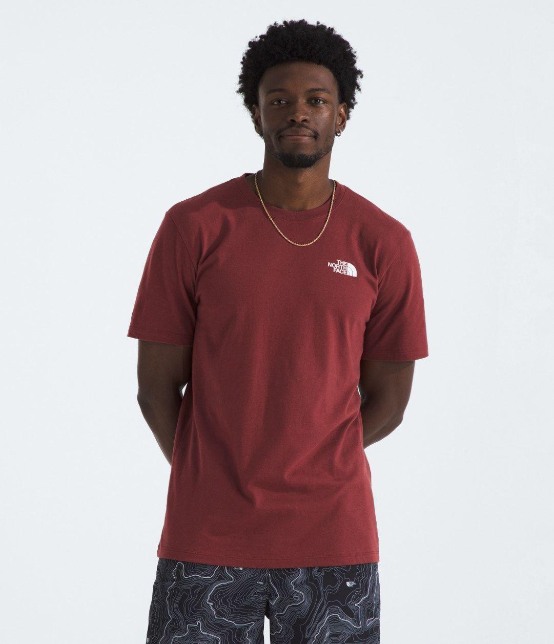 Polera The North Face Hombre S/S Box Nse Burdeo-1