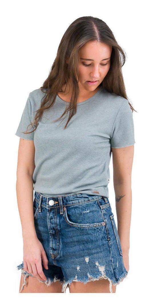 Polera Kivül Mujer Preti Reciclada Gris-1