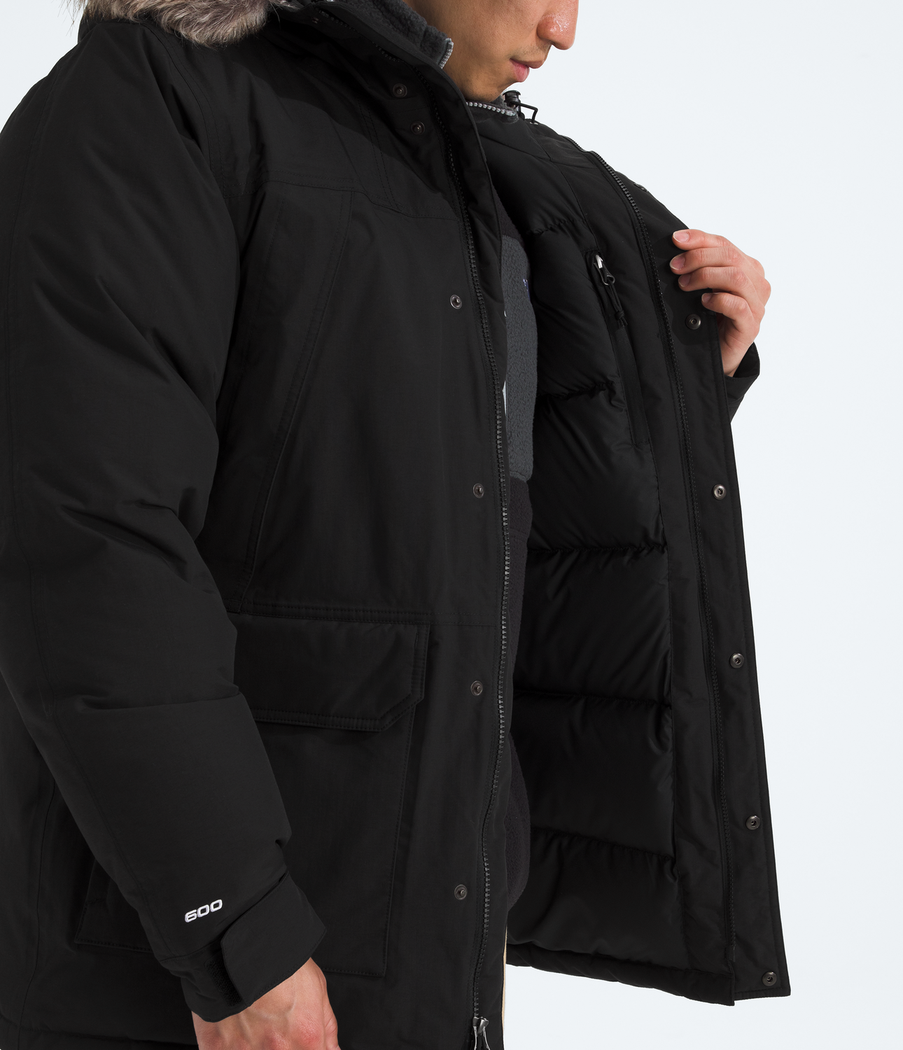 Chaqueta Mcmurdo Parka Hombre Negro-7