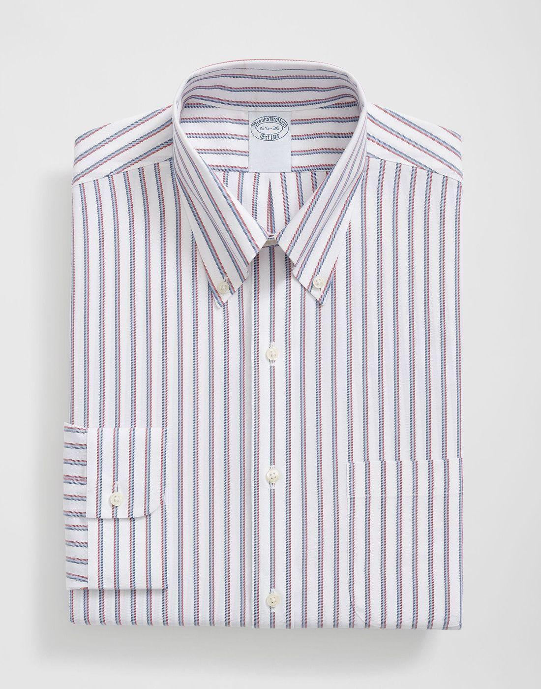 Camisa Brooks Brothers Hombre Ds Perf Ni Pbd Reg Blanco-2