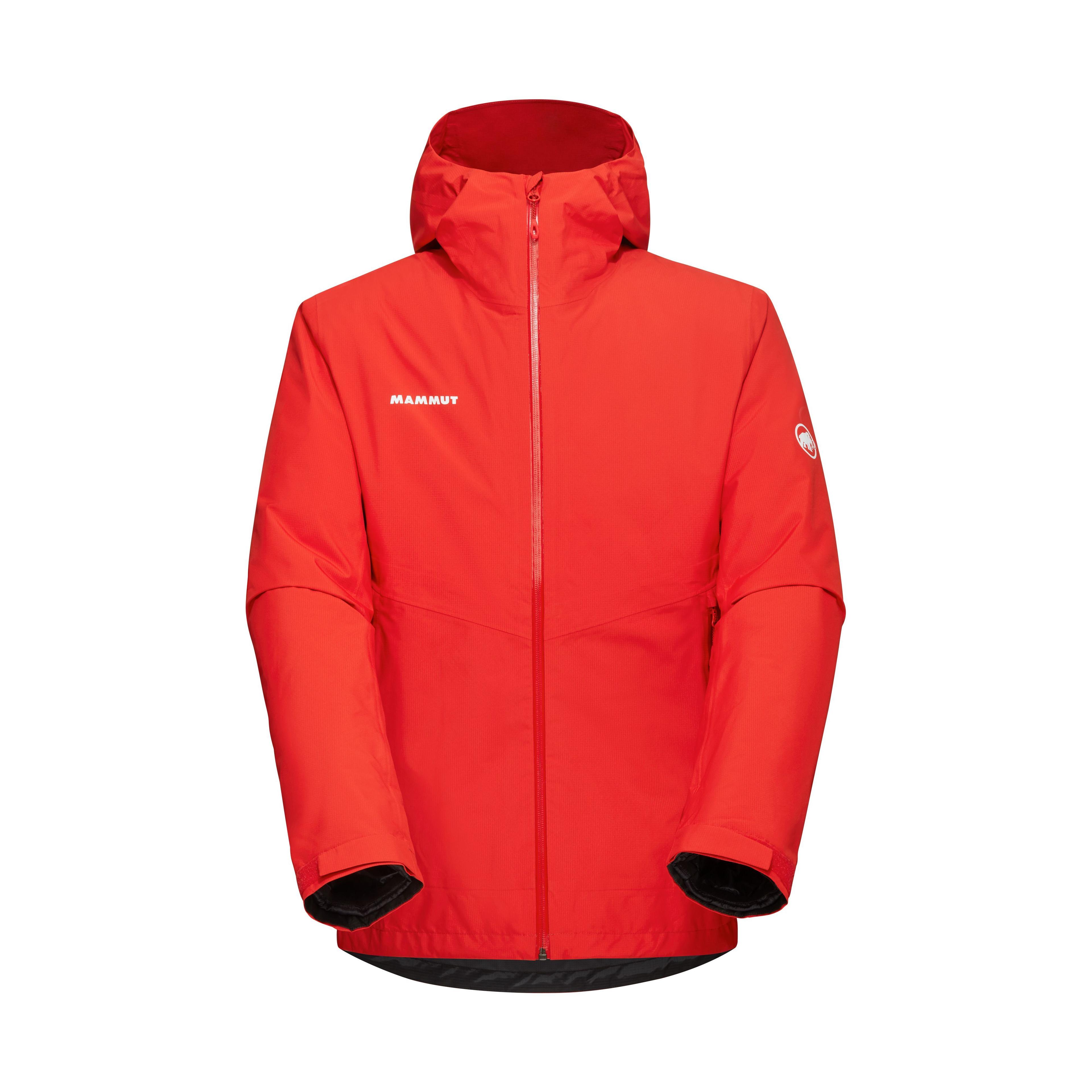 Chaqueta Mammut Hombre Alto Light 3 In 1 Hs Hooded Rojo-4