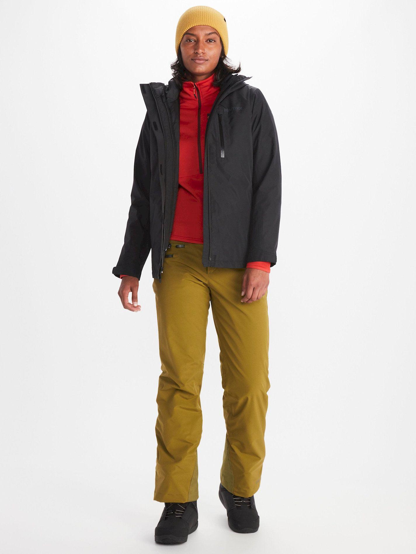 Chaqueta Marmot Mujer W Ramble Component Negro-2