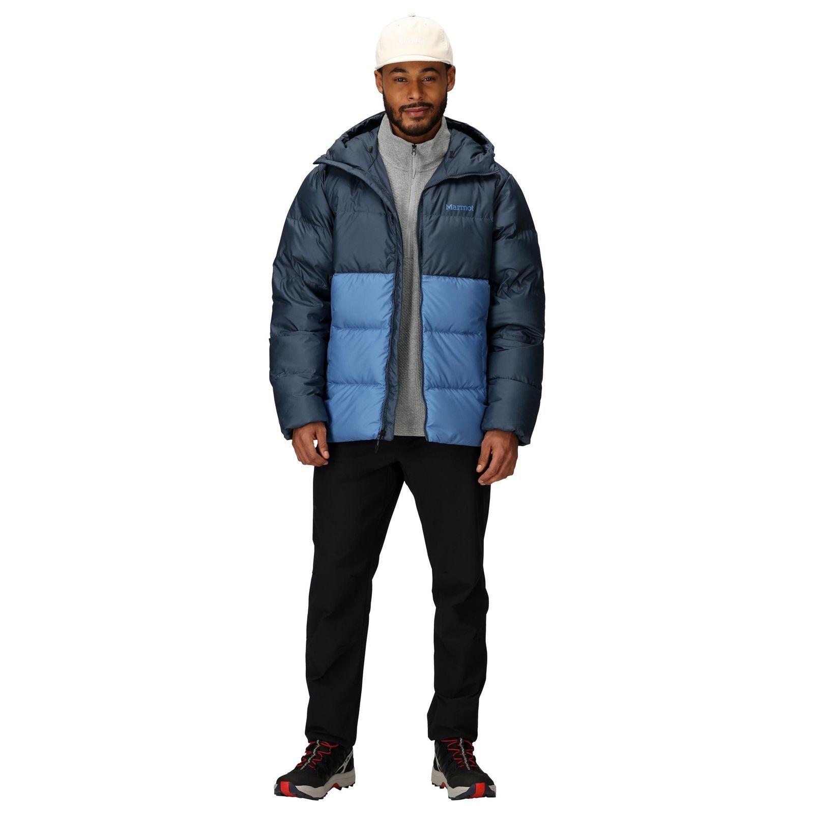 Chaqueta Marmot Hombre Guides Down Azul-2