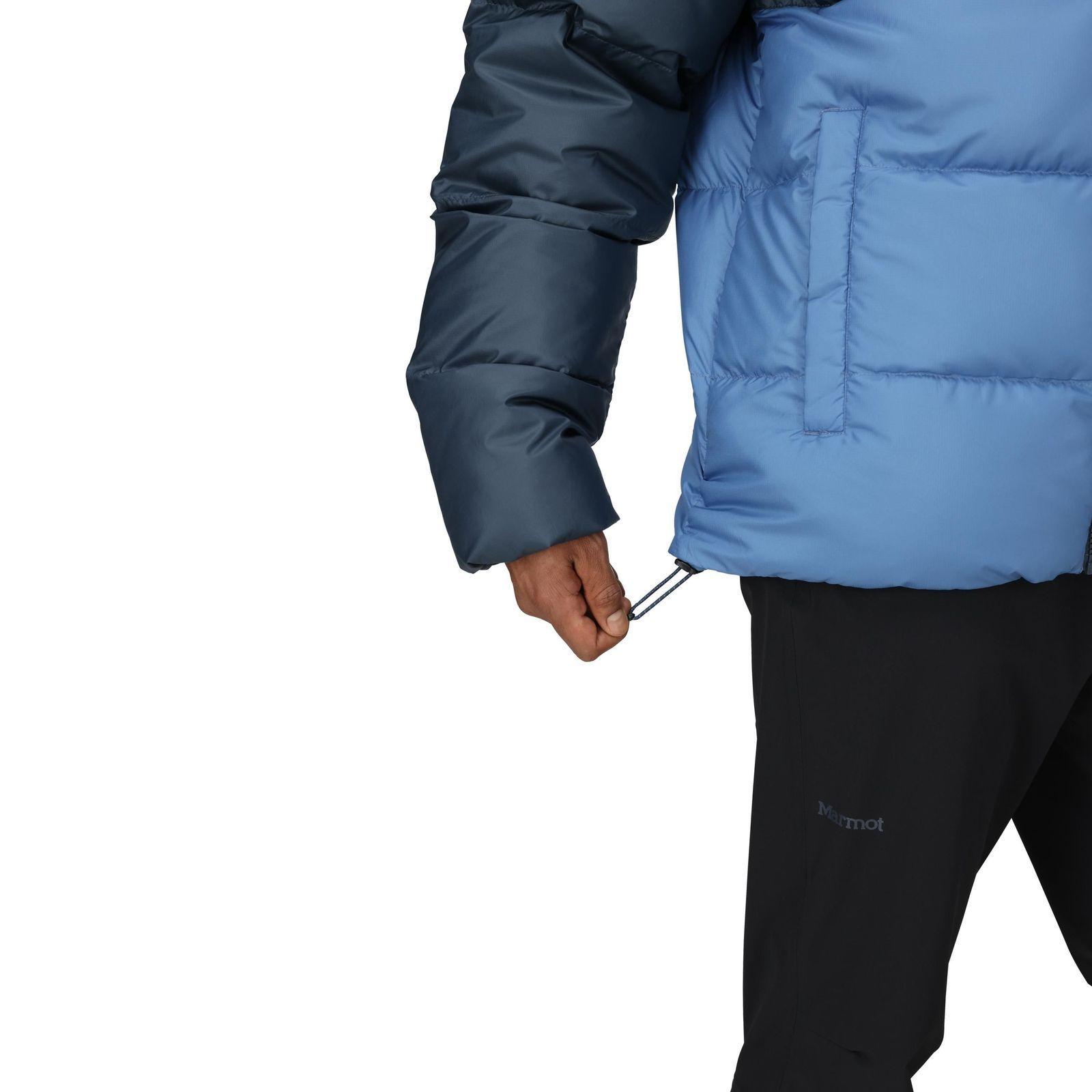 Chaqueta Marmot Hombre Guides Down Azul-4