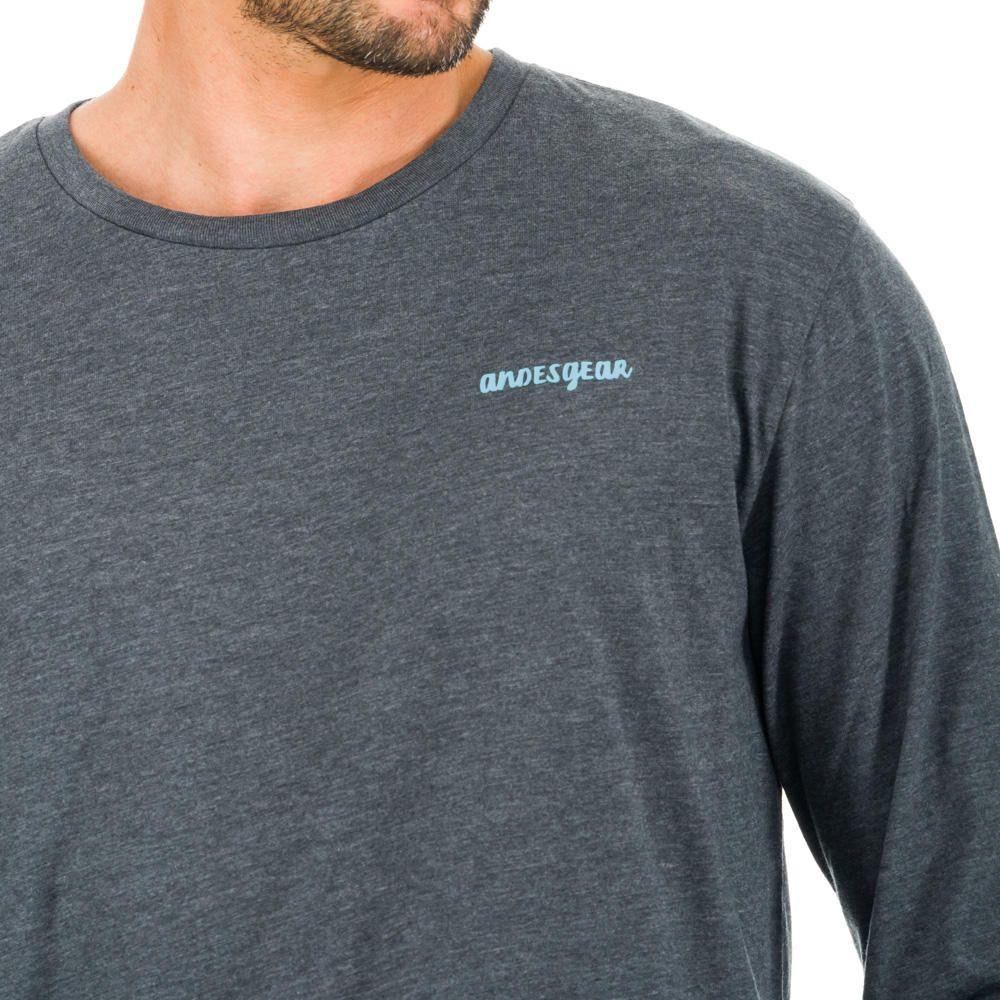 Polera Andesgear Hombre Cumbres Gris-3