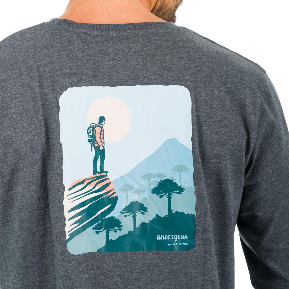 Polera Andesgear Hombre Cumbres Gris-4