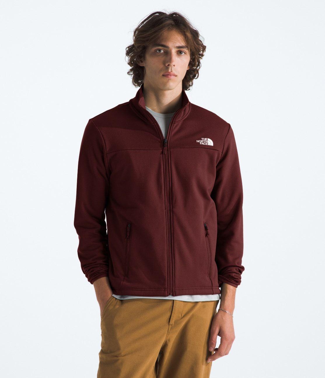Polar The North Face Hombre Cedar Trail Grid Burdeo-0