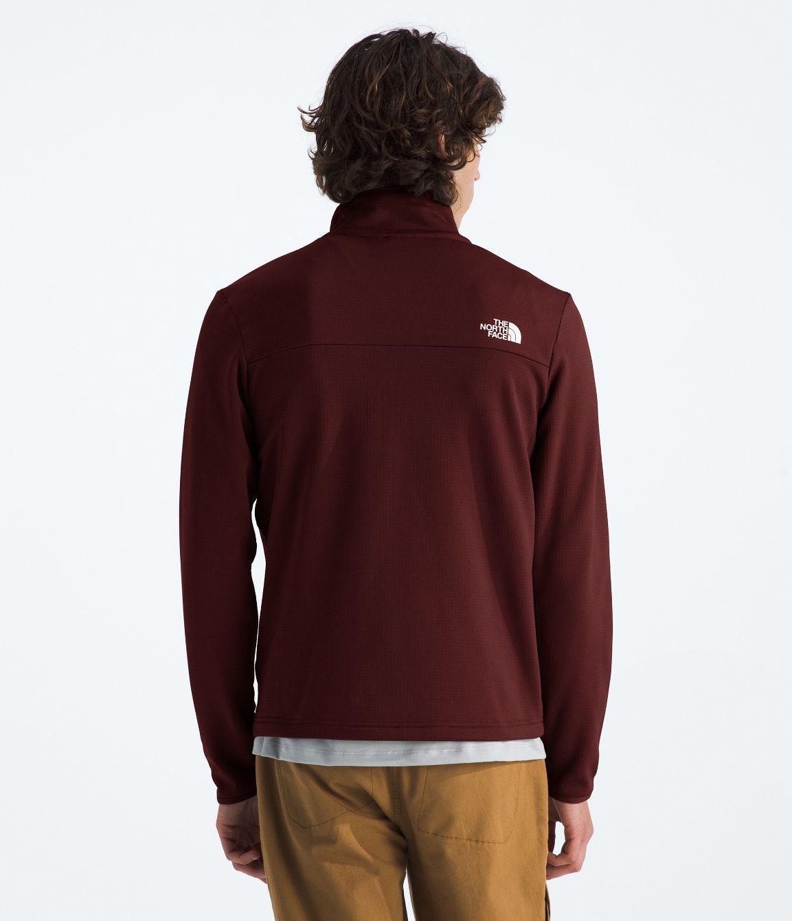 Polar The North Face Hombre Cedar Trail Grid Burdeo-1