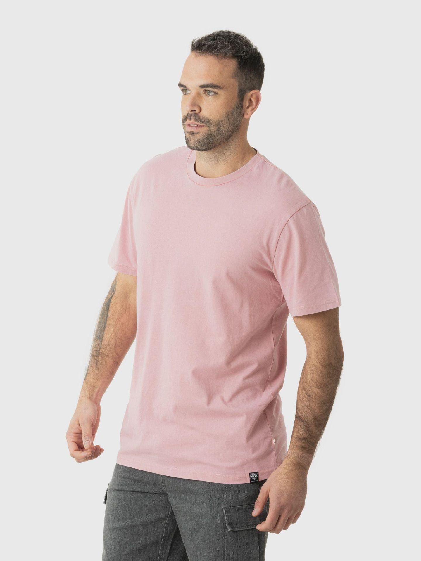 Polera Kivül Hombre Essential Rosado Rosado-1