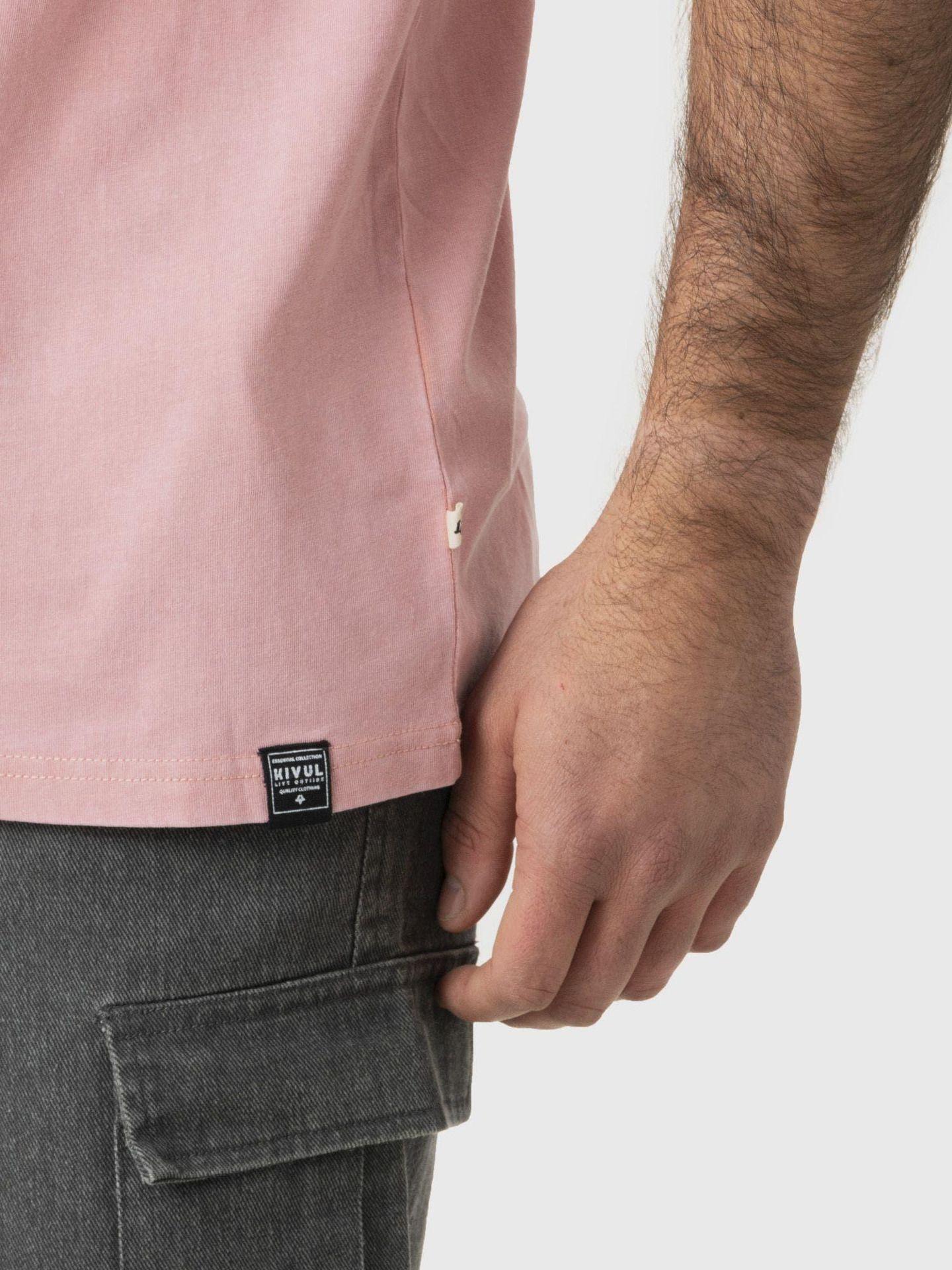 Polera Kivül Hombre Essential Rosado Rosado-4