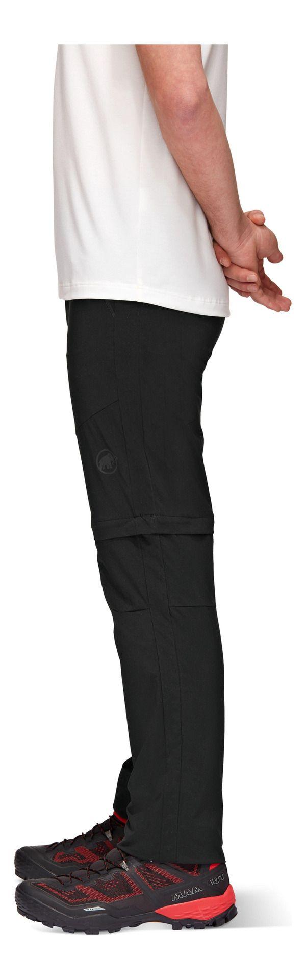 Pantalón Mammut Hombre Hiking Zip Off MM0001 Negro-2