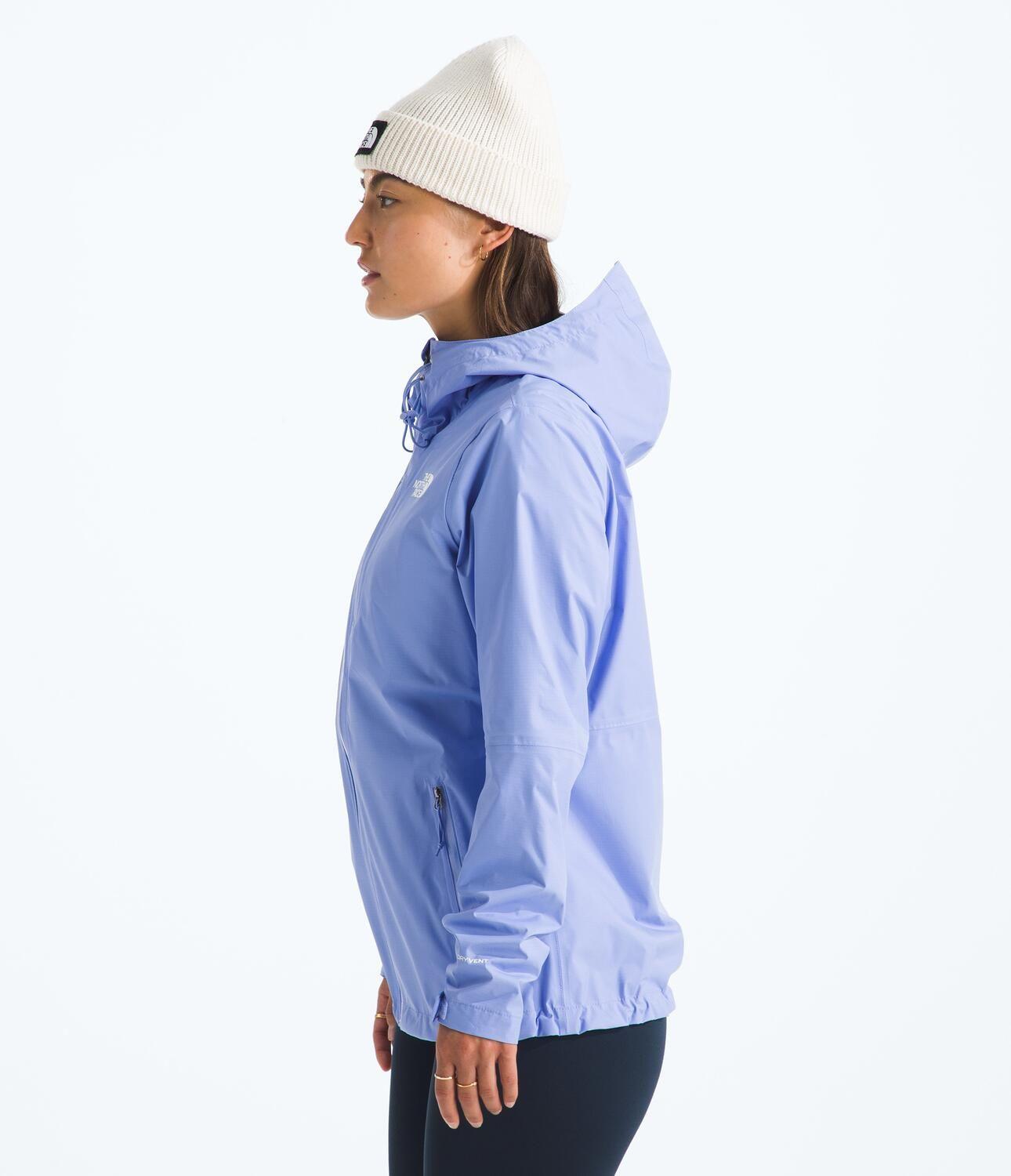Chaqueta Impermeable Alta Vista Mujer Celeste-4