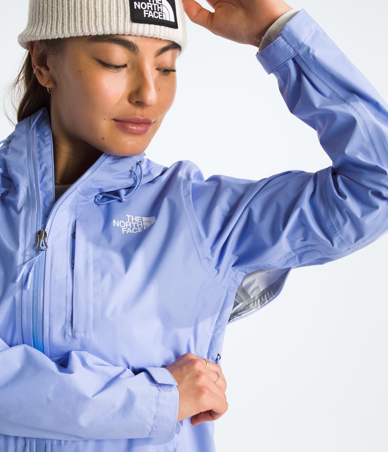Chaqueta Impermeable Alta Vista Mujer Celeste-5