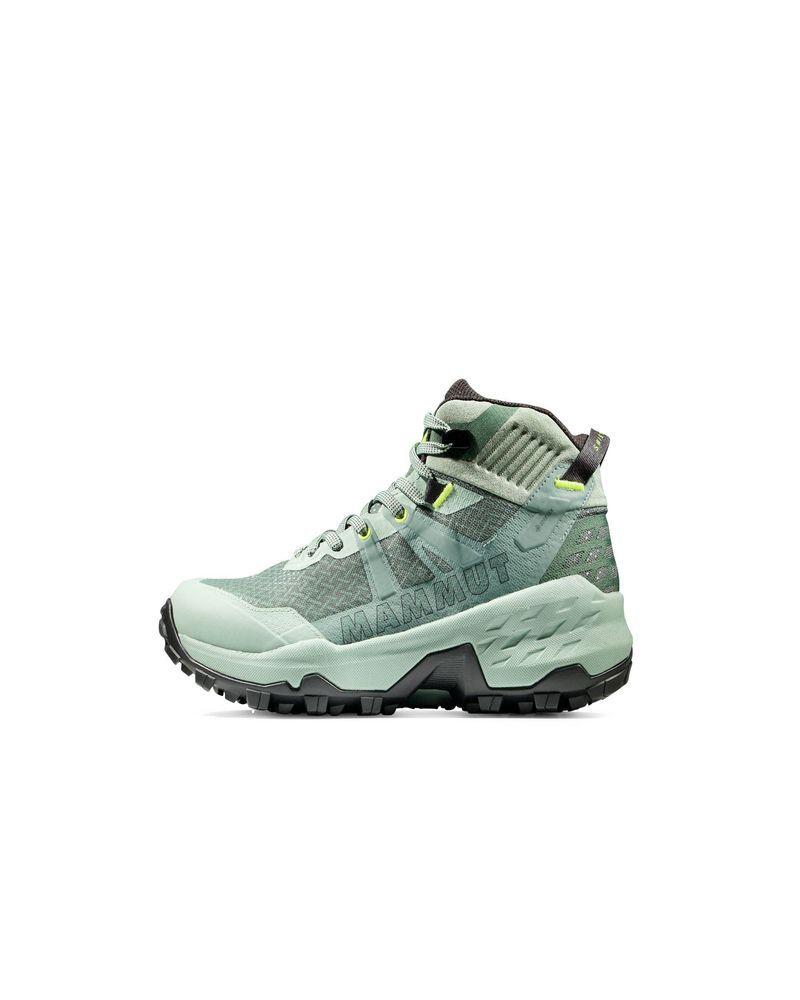 Zapato Mammut Mujer Sertig Ii Mid Gtx Verde-0