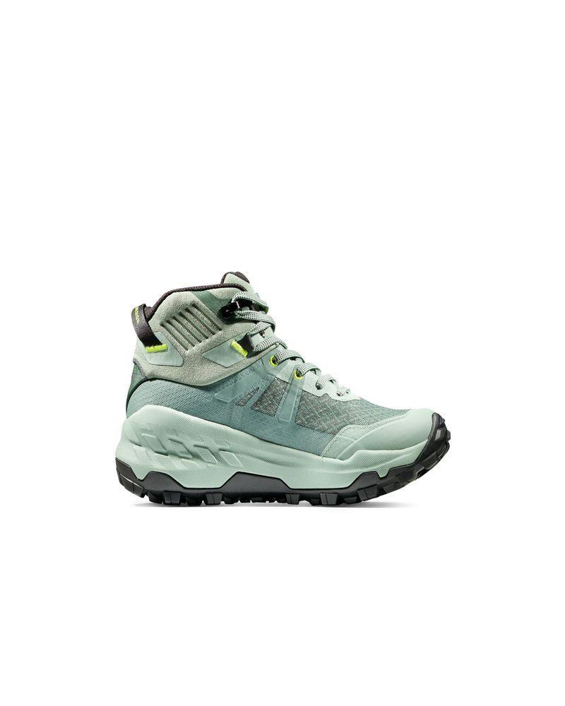 Zapato Mammut Mujer Sertig Ii Mid Gtx Verde-1