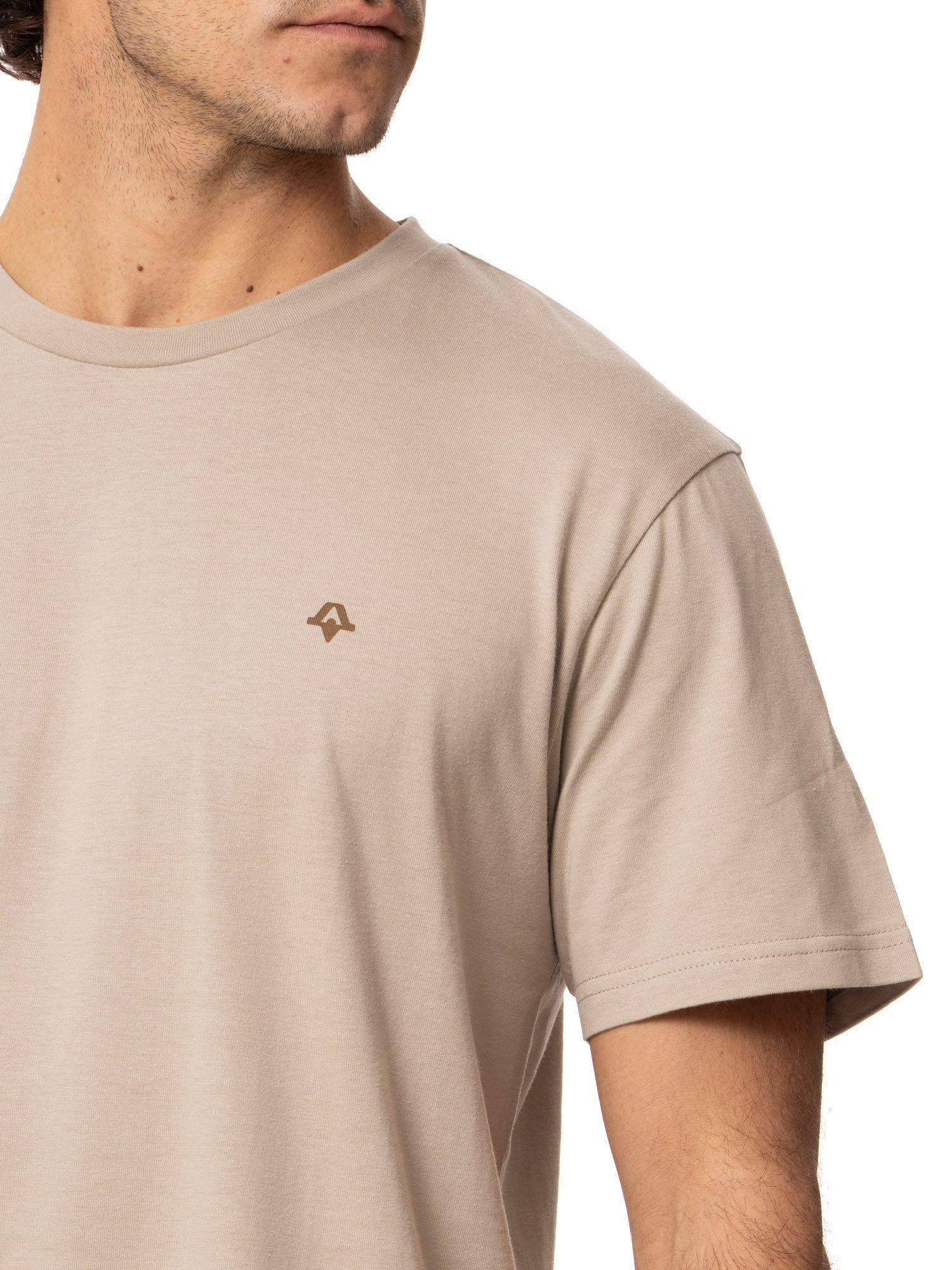 Polera Kivül Hombre Logo Café-3