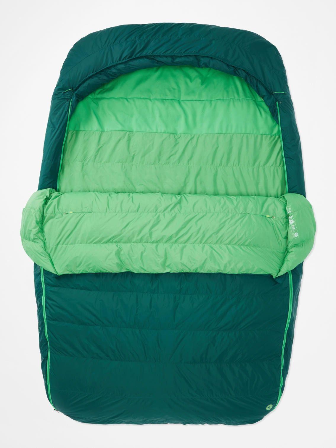 Saco Marmot Unisex De Dormir Yolla Doublewide -1°c/30°f Verd Verde-3
