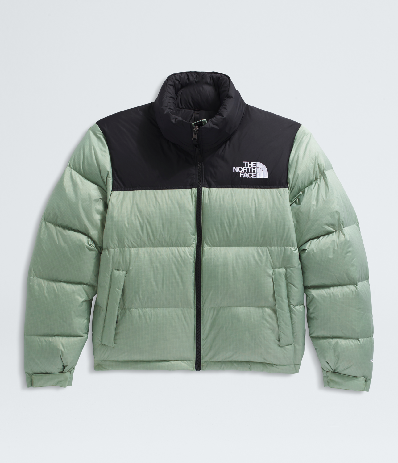 Chaqueta De Pluma 1996 Retro Nuptse Mujer Verde Claro-5