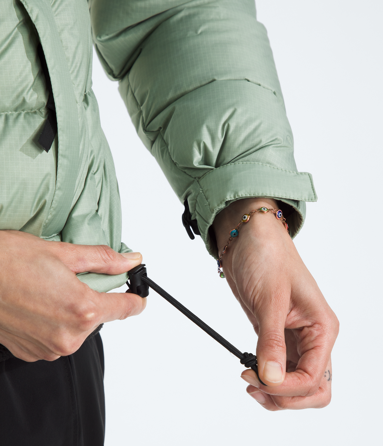 Chaqueta De Pluma 1996 Retro Nuptse Mujer Verde Claro-6