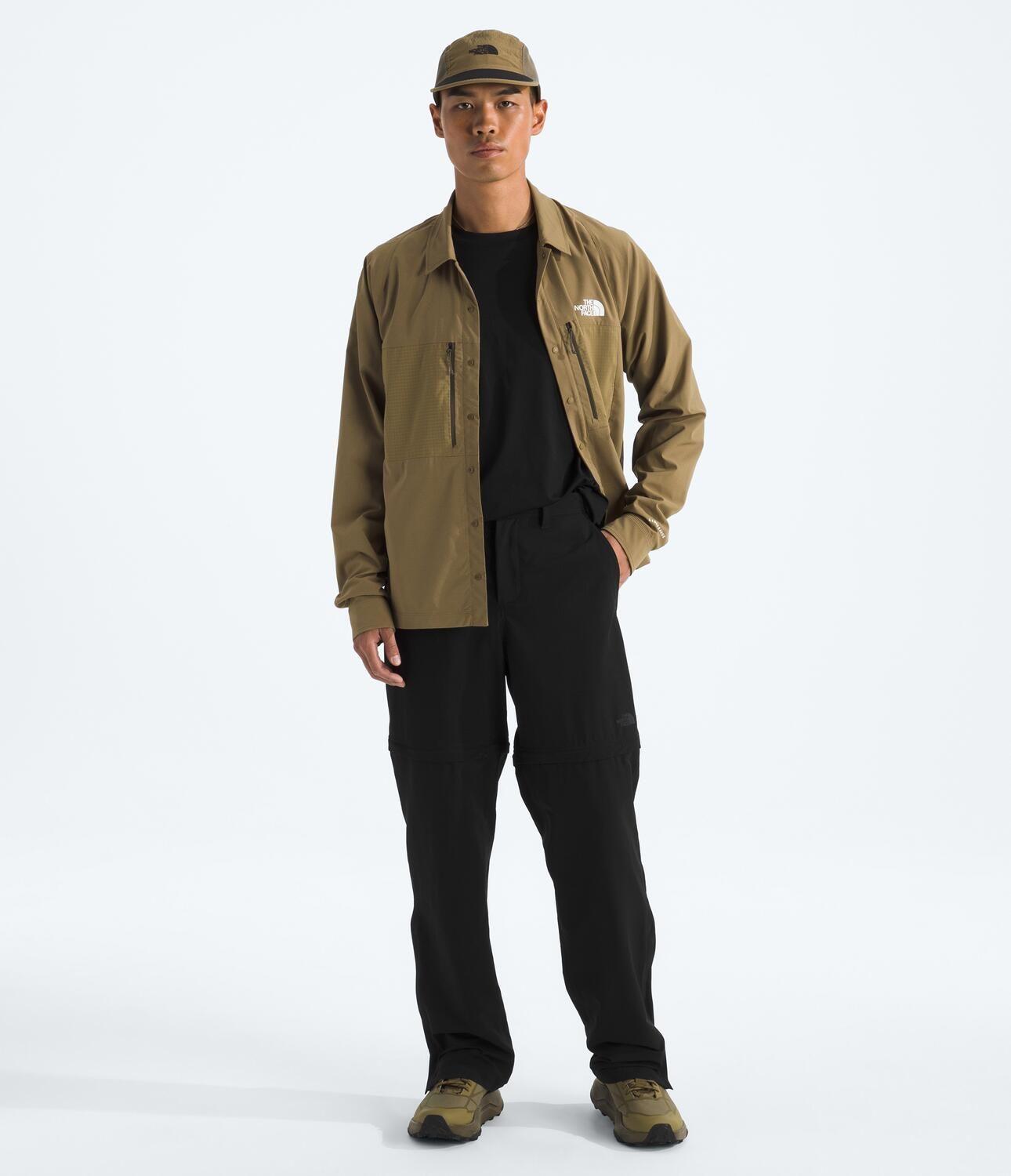 Pantalon Basin Convertible Pant Hombre Negro-1