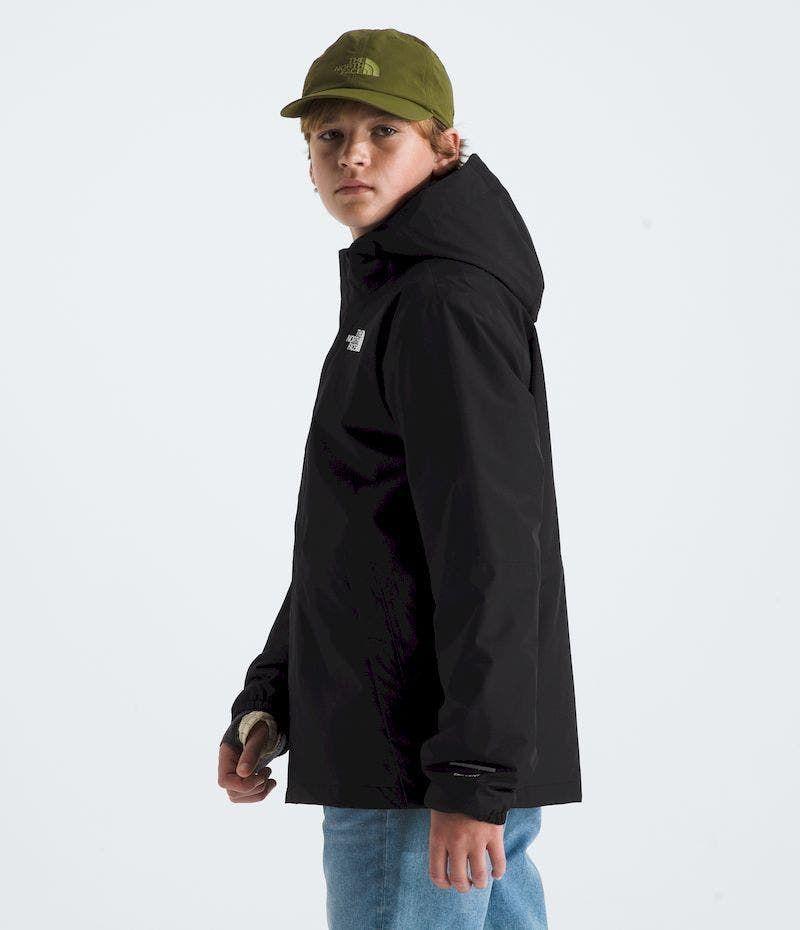 Chaqueta The North Face Niño Impermeable Warm Antora Rain Negro-2