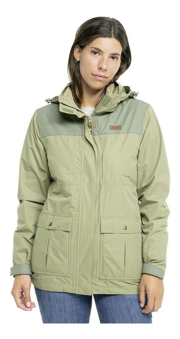 Chaqueta Kivül Mujer Siklos 3 En 1 Verde-0