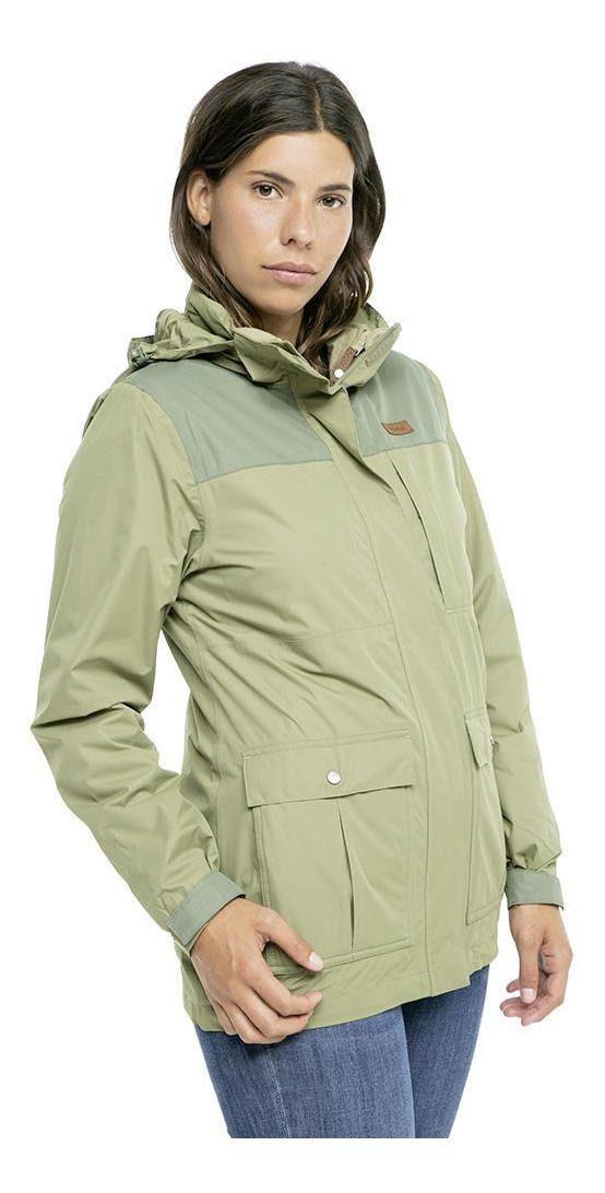 Chaqueta Kivül Mujer Siklos 3 En 1 Verde-1
