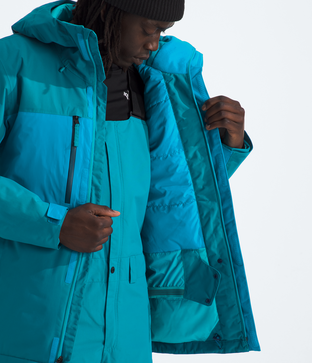 Chaqueta Nieve Freedom Insulated Hombre Azul-6