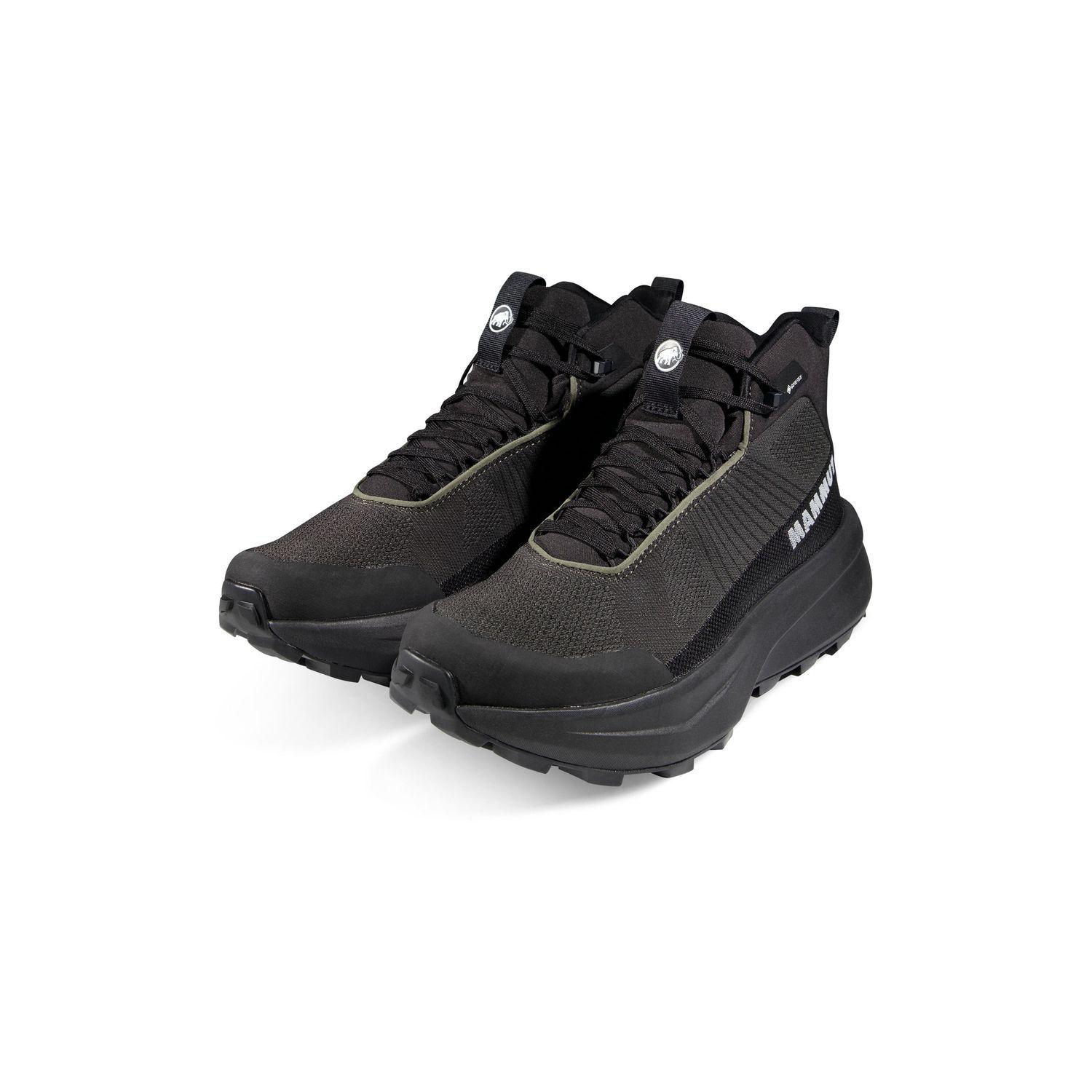 Zapatilla Mammut Men Aenergy Mtn Mid Gtx Negro V25-2