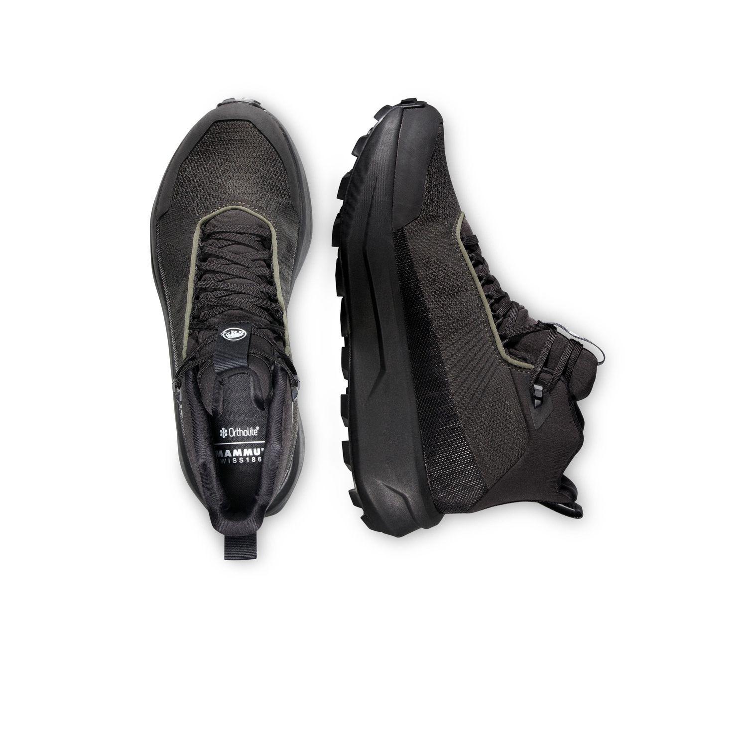 Zapatilla Mammut Men Aenergy Mtn Mid Gtx Negro V25-3